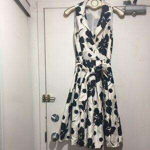 DRESSBARN SLEEVELESS FLORAL PRINT DRESSES SIZE 10